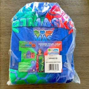 Kids hooded towel wrap